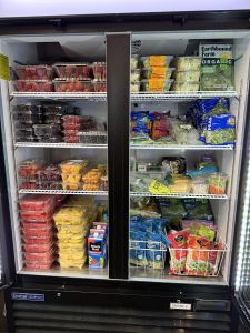 Refrigerated produce at Packed with Pride